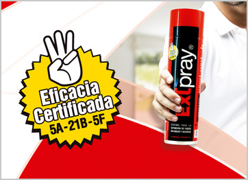 Extpray. Elementos Promocionales